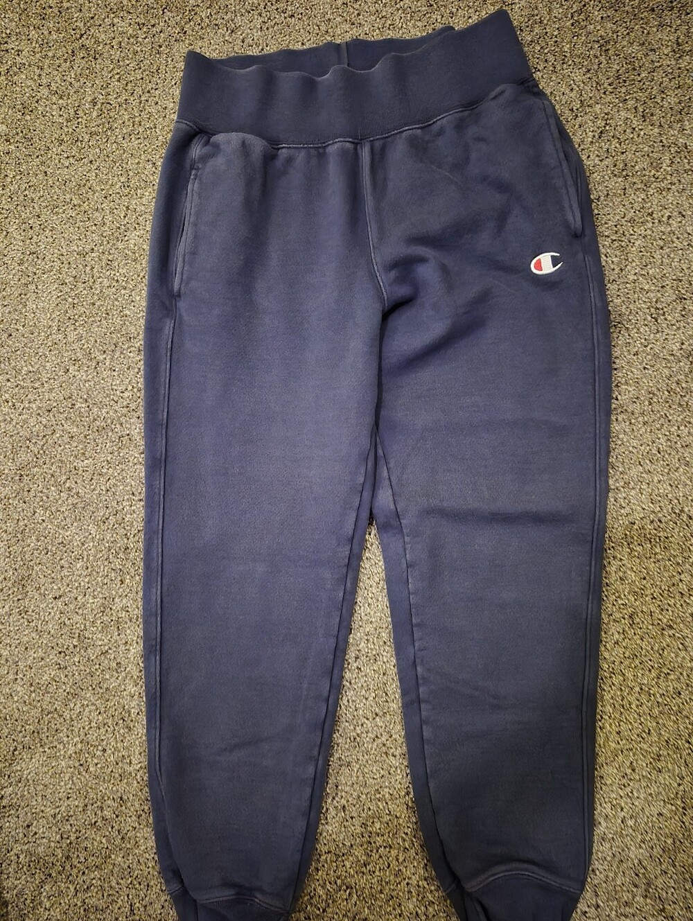 Champion Dusty Blue Logo Sweat Joggers
